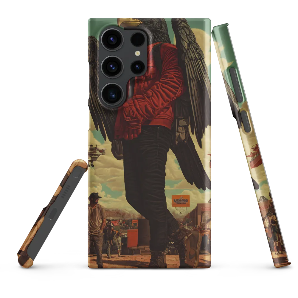 Surreal Human-Bird Hybrid | Phone Case
