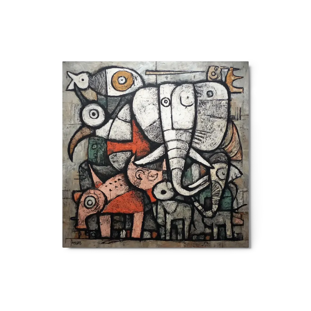 Abstract Elephant Symphony | Art Print
