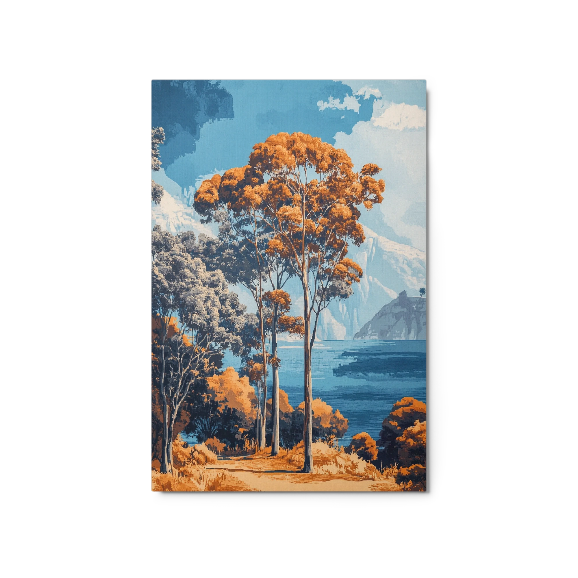 Serene Landscape with Trees