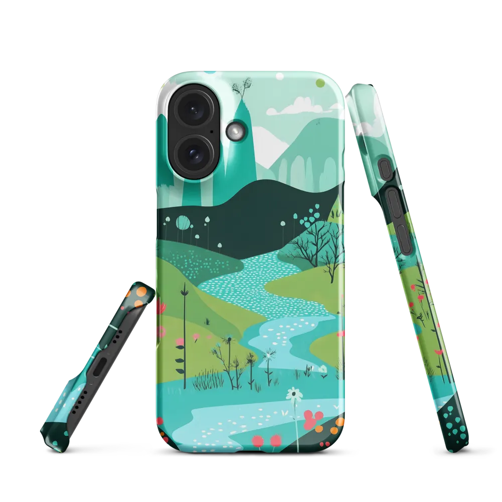 Whimsical River Valley 
 iPhone 15 Pro | MagSafe® Tough Case