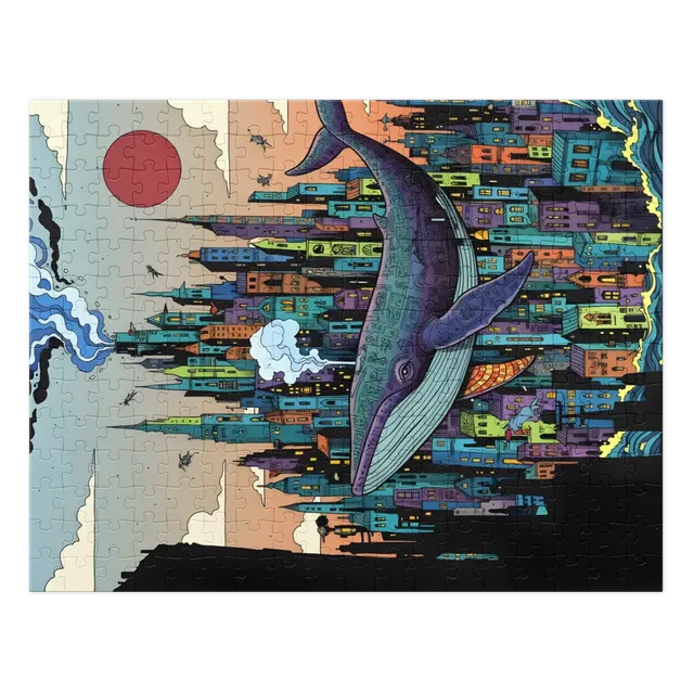 Sky Whale City | Jigsaw Puzzles