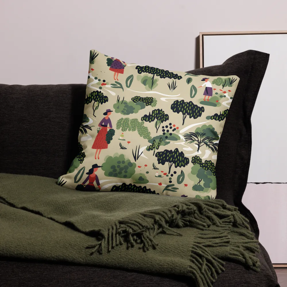 Harmony in Nature: A Whimsical Tapestry