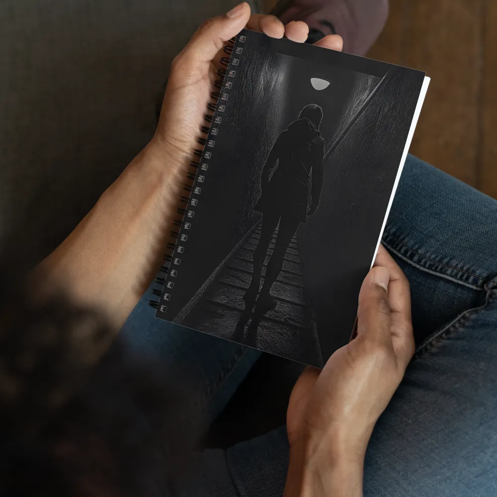 Journey into Darkness 
 Spiral Notebook | 140 pages