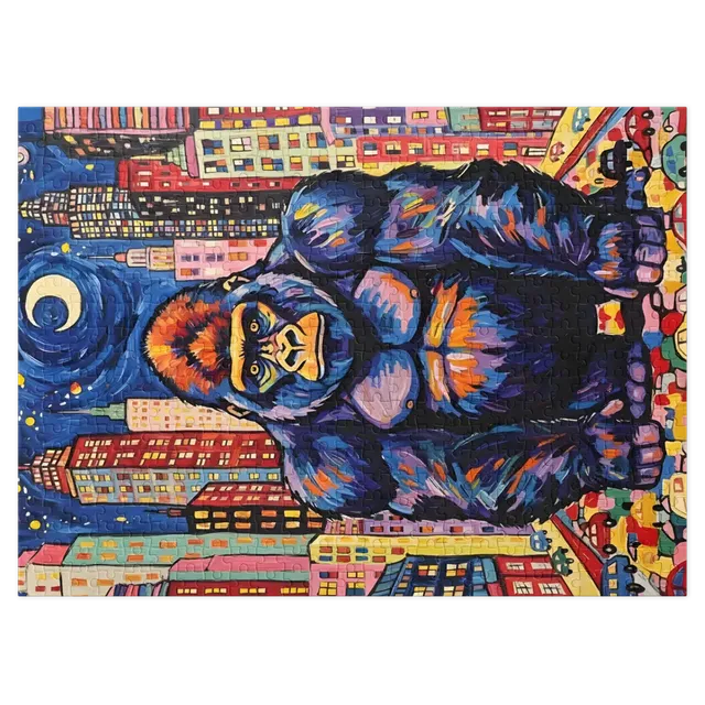 Midnight City Gorilla | Jigsaw Puzzles