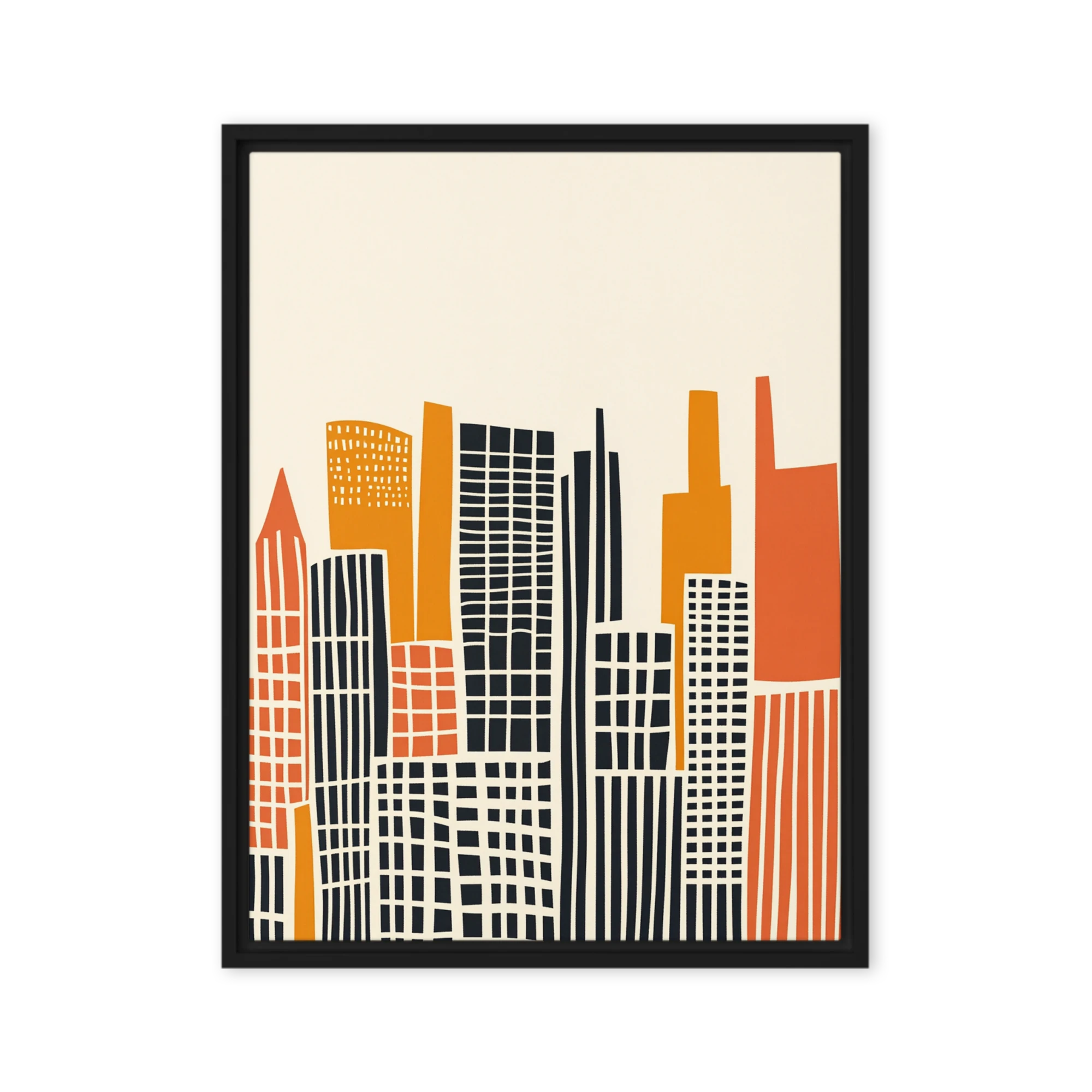 Abstract Cityscape Illustration