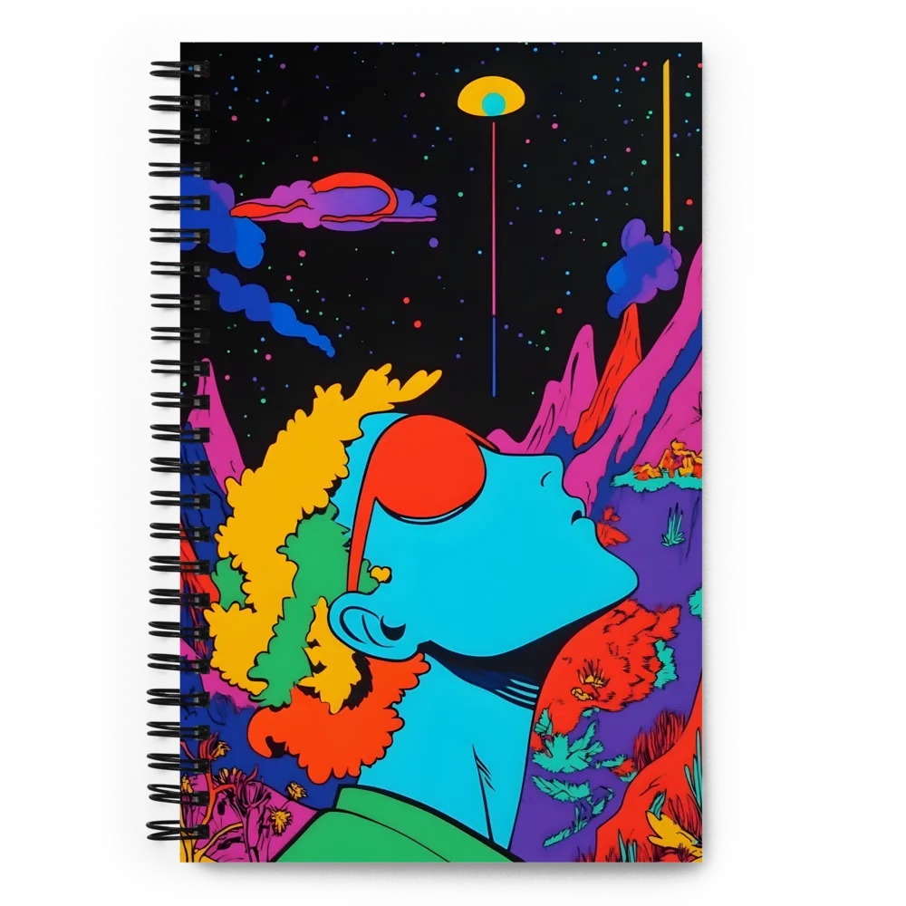 Cosmic Gaze 
 Spiral Notebook | 140 pages