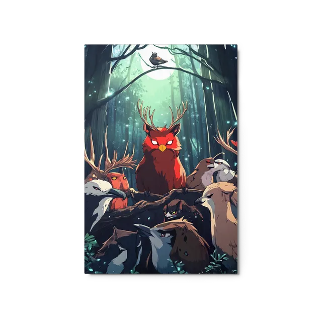 Mystical Forest Gathering | Art Print