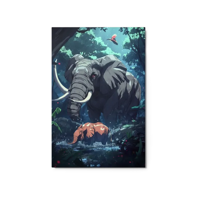 Guardians of the Twilight Jungle | Art Print