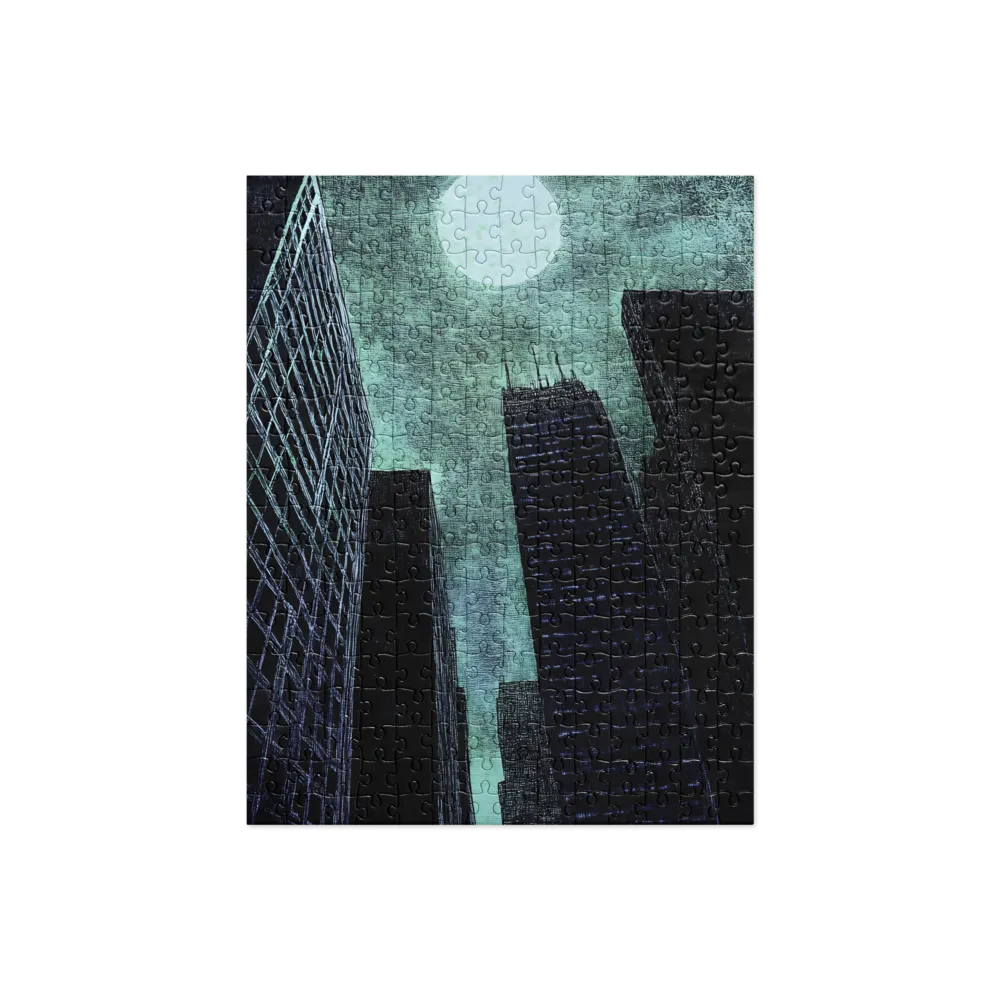 Lunar Cityscape 
 Jigsaw Puzzle