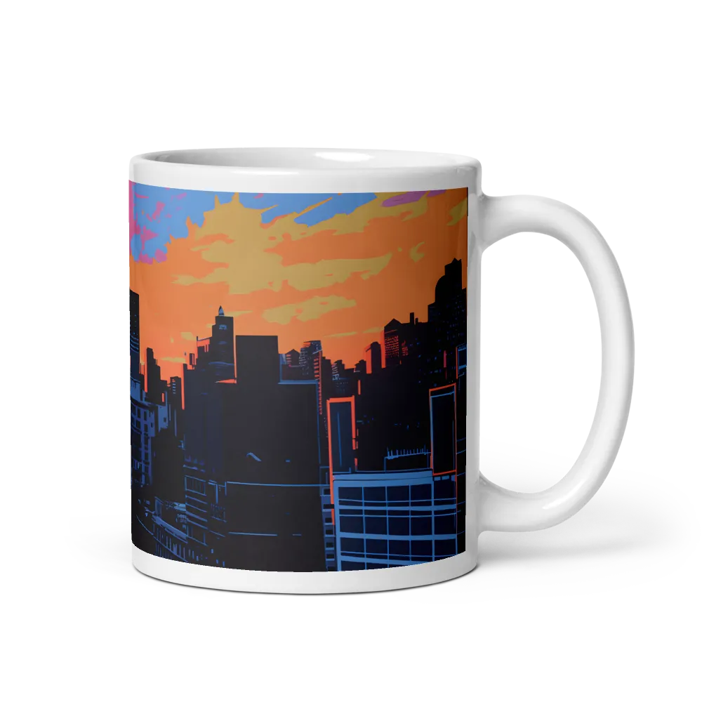 Sunset Over Skyscrapers