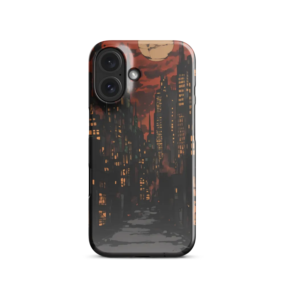 Crimson Dystopia 
 iPhone 16 | Tough Case