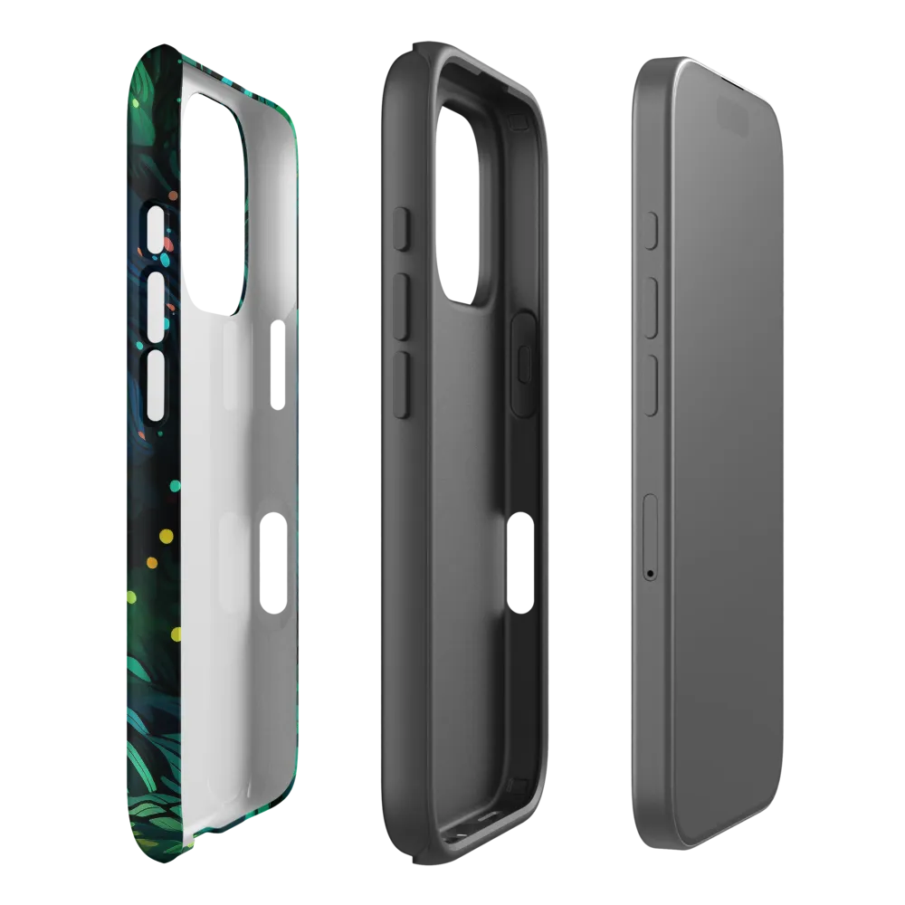 Vibrant Forest with Glowing Flowers | Phone Case