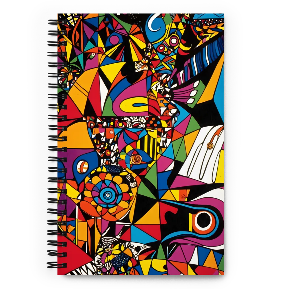Kaleidoscope Illusion 
 Spiral Notebook | 140 pages