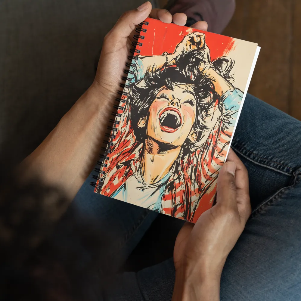 Pop Art Outburst 
 Spiral Notebook | 140 pages
