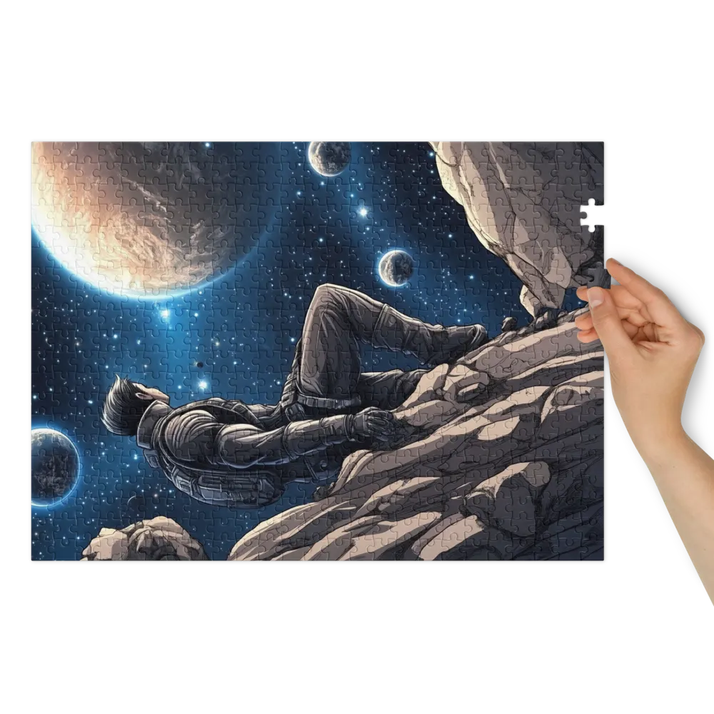Cosmic Explorer 
 Jigsaw Puzzle in Tin Box
