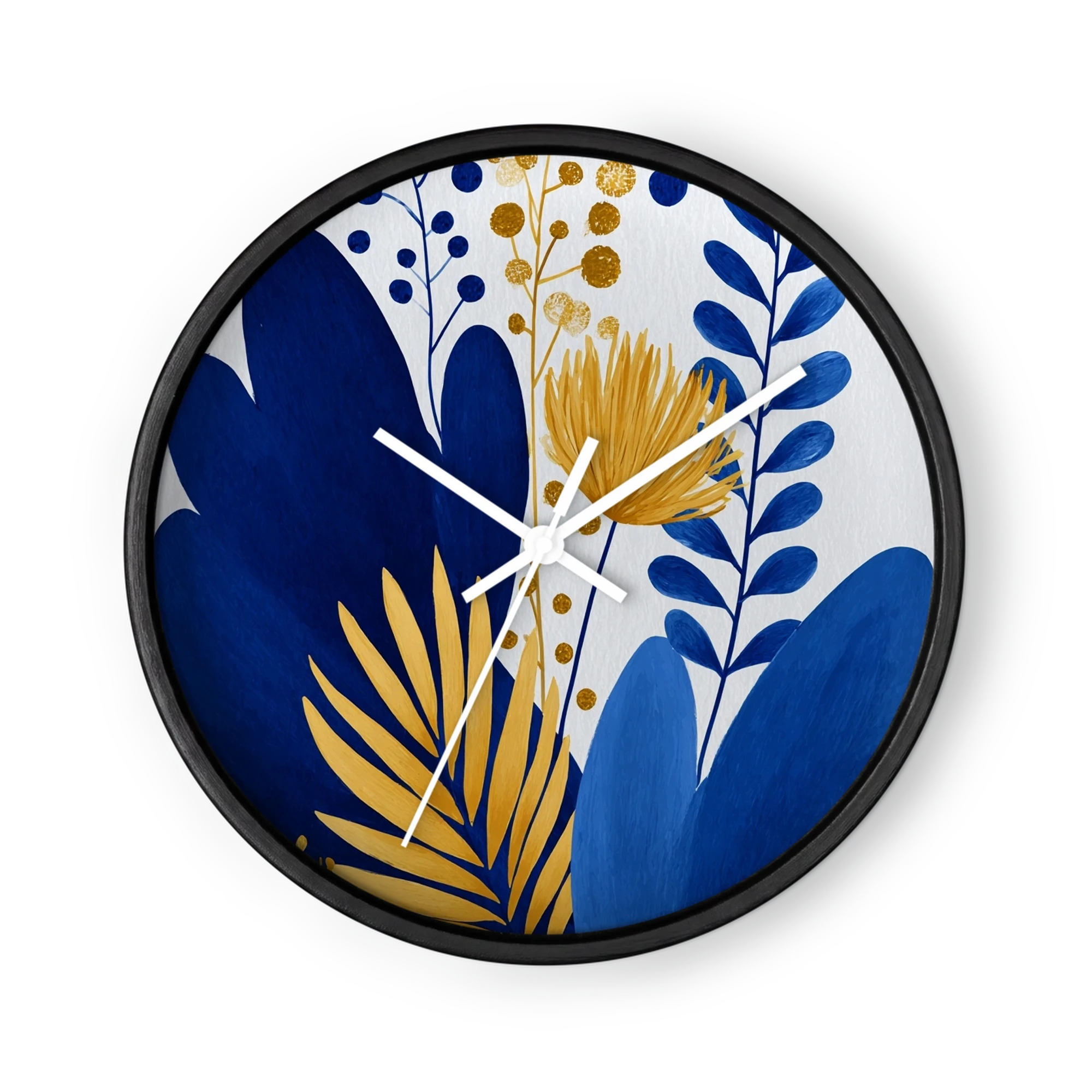 Golden Blue Flora