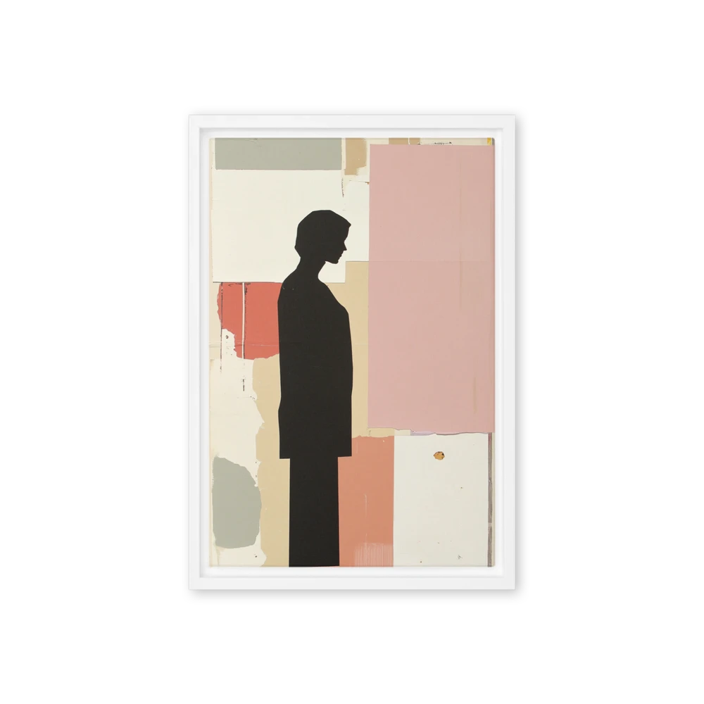Woman Silhouette Collage | Art Print