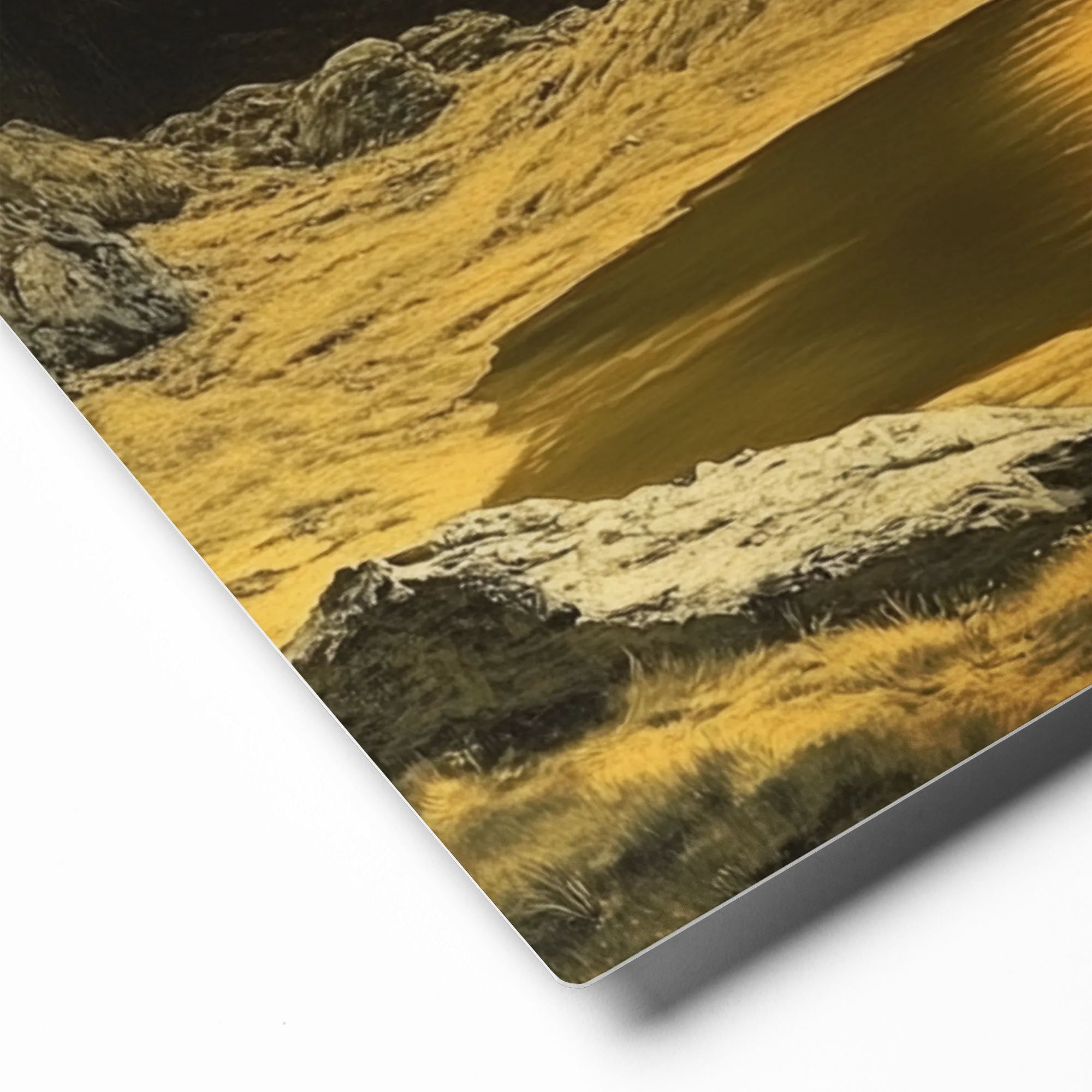 Golden Mountain Tarn | Art Print