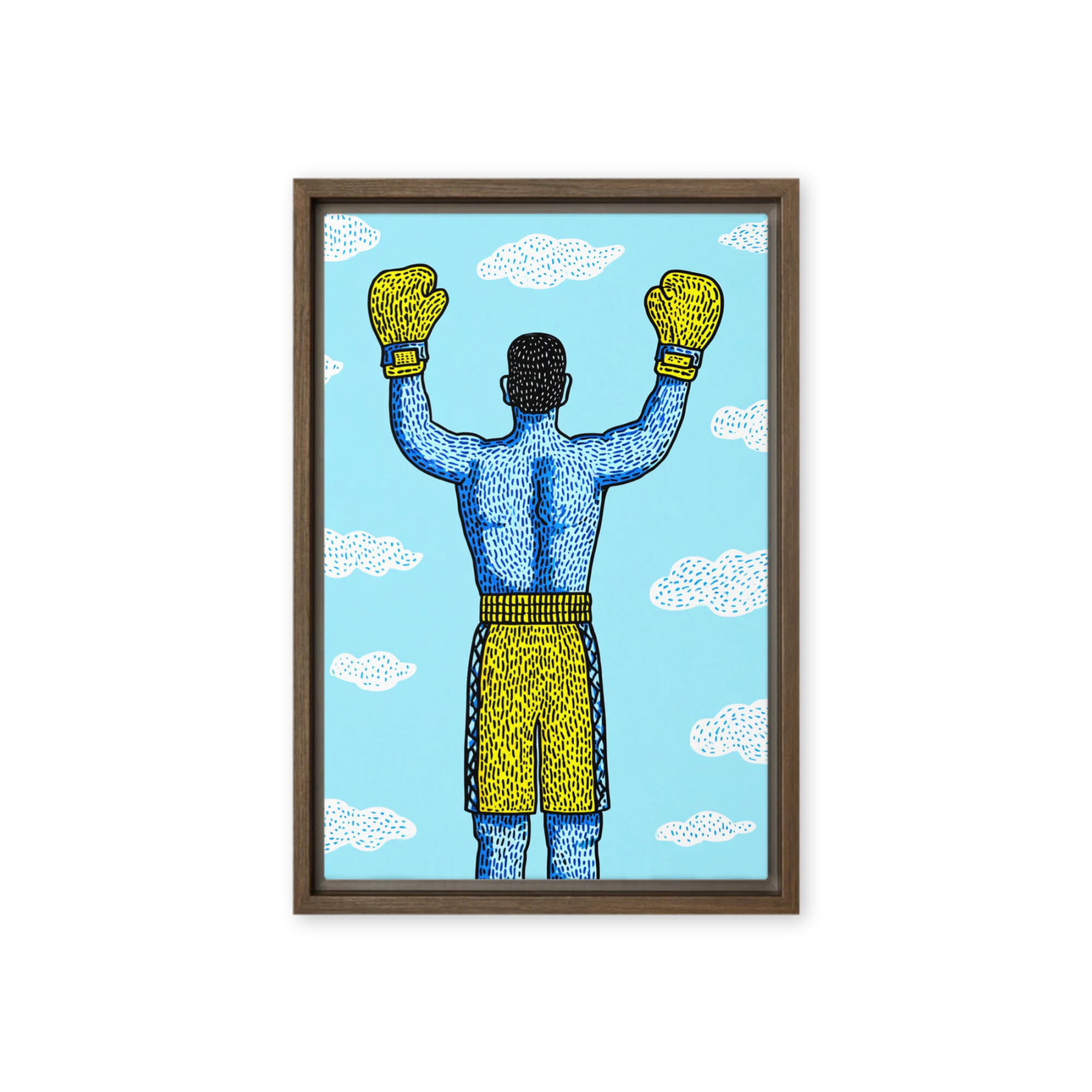 Triumphant Champion | Art Print