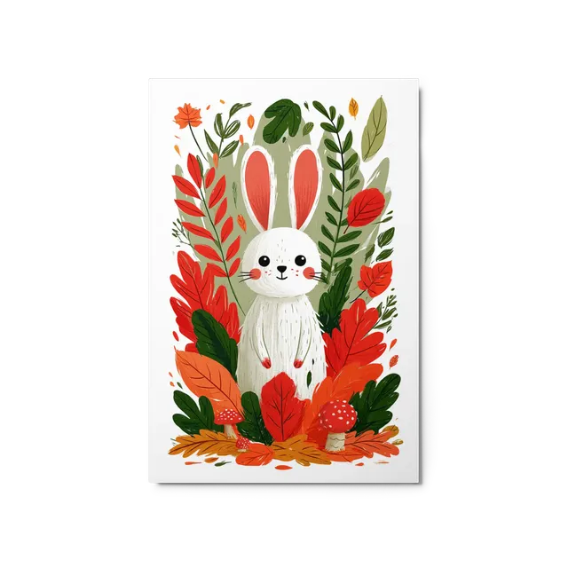 Forest Bunny in Autumn | Art Print