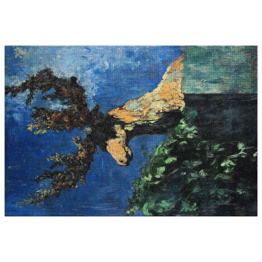 O Alce Azul 
 Puzzle em caixa de metal