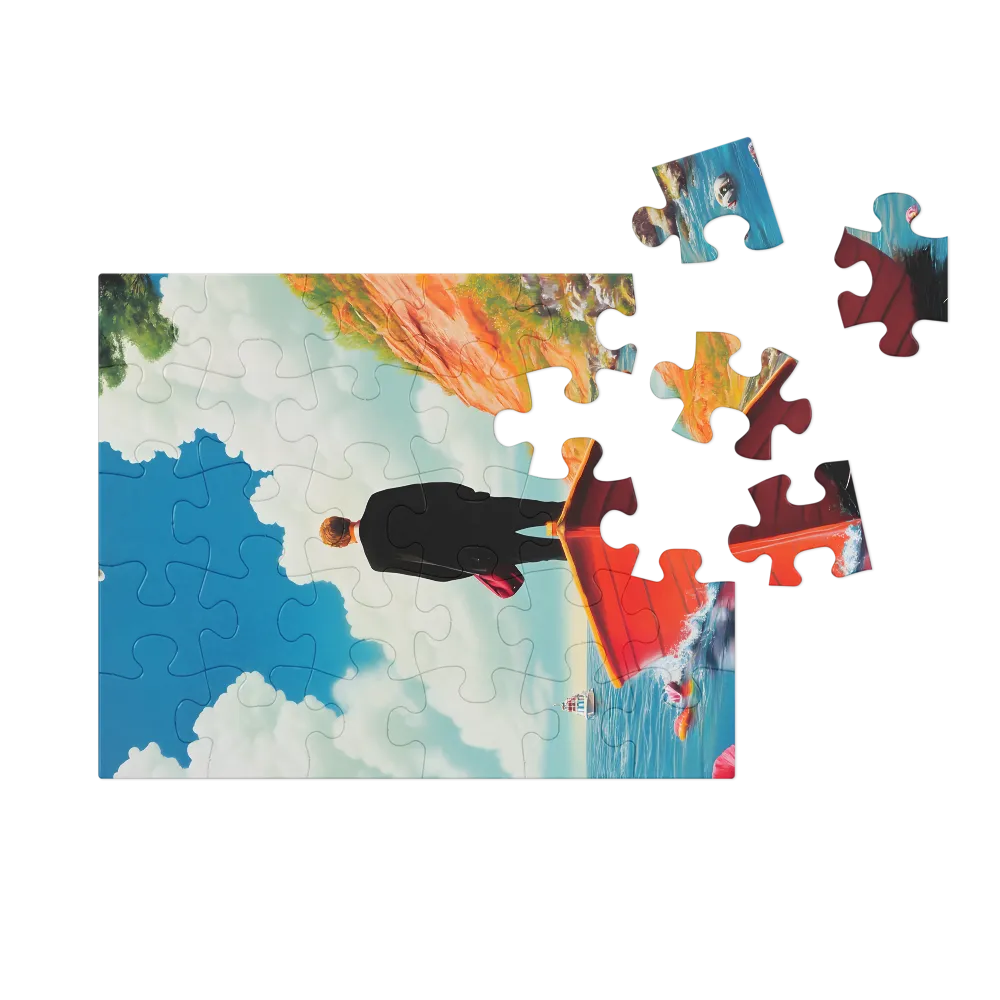 The Voyager's Horizon 
 Jigsaw Puzzle in Tin Box