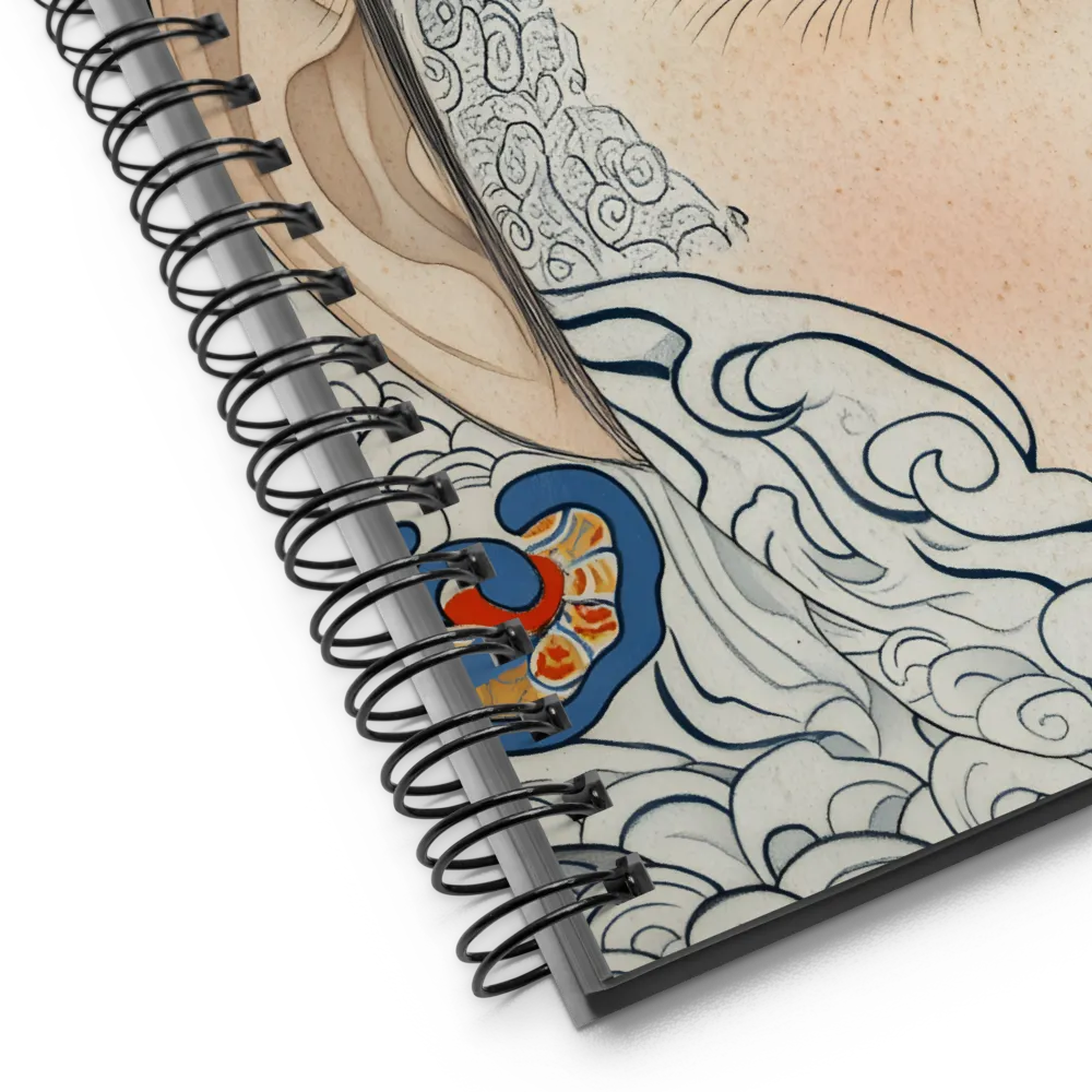 Neo-Ukiyo-e Eye 
 Spiral Notebook | 140 pages