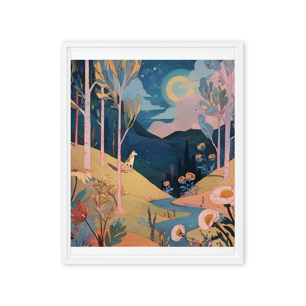 Whispers of the Night Forest | Art Print