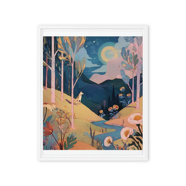 Whispers of the Night Forest | Art Print