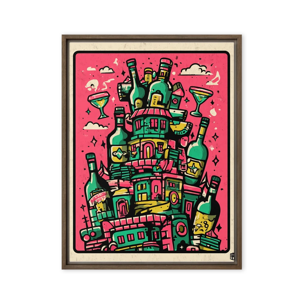 Bottle Tower | Art Print