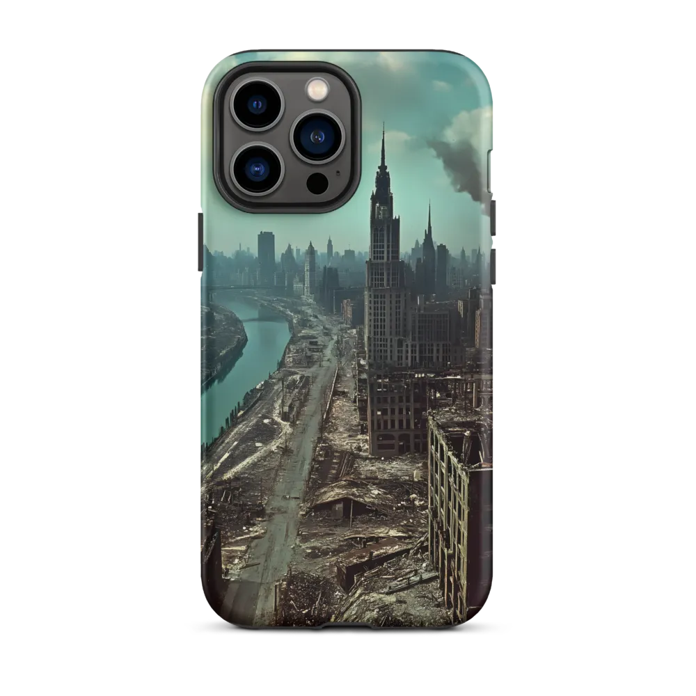 Post-Apocalyptic Cityscape | Phone Case