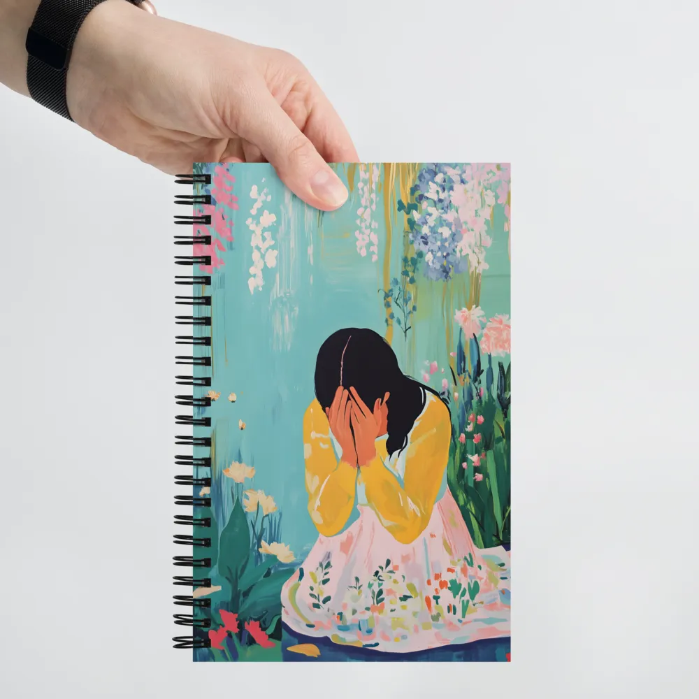 Hidden in the Garden 
 Spiral Notebook | 140 pages