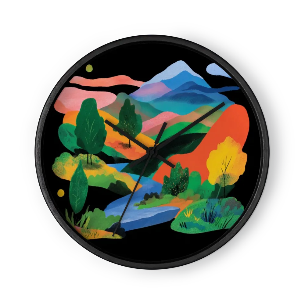 Chromatic Peaks | Wall Clock