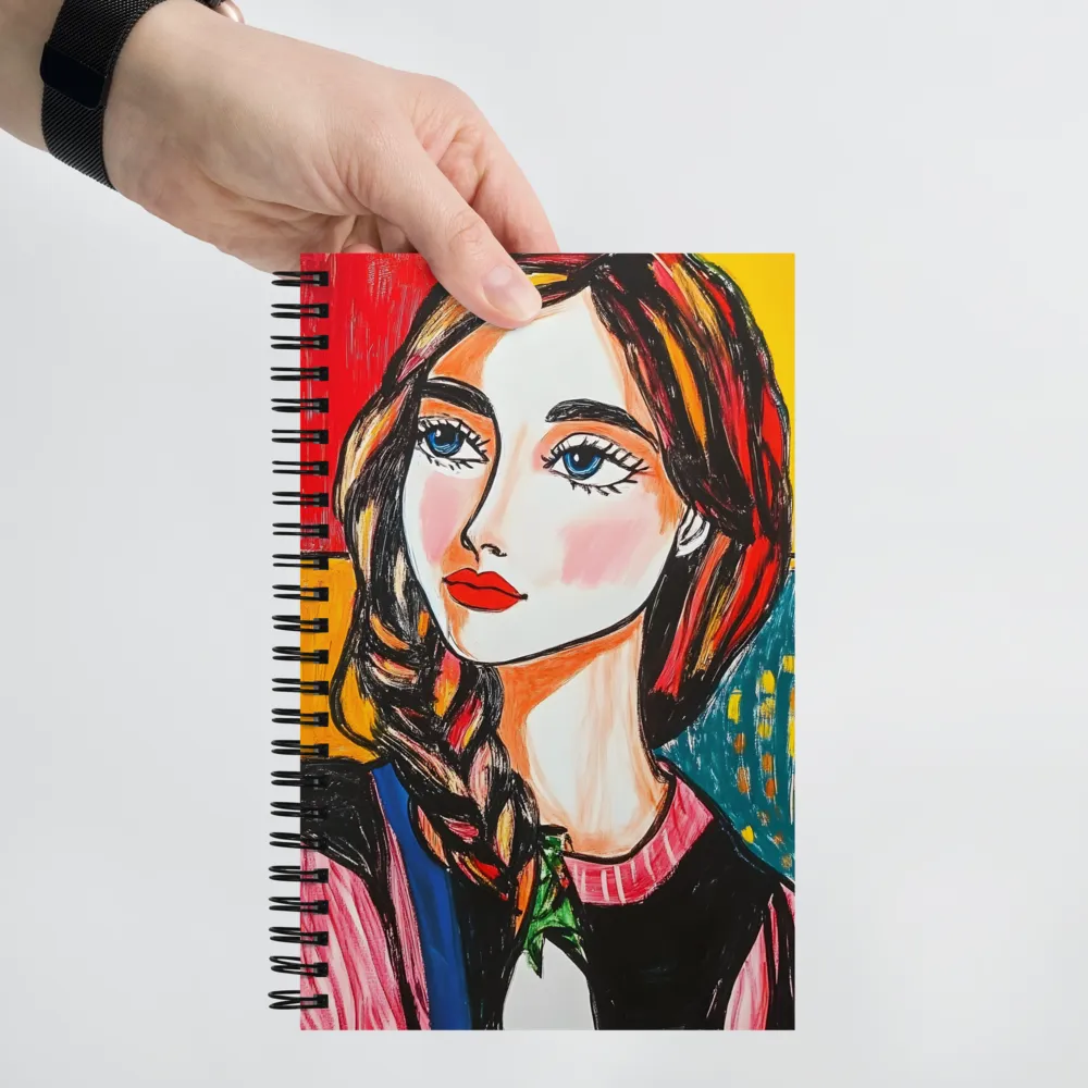 The Vibrant Gaze 
 Spiral Notebook | 140 pages