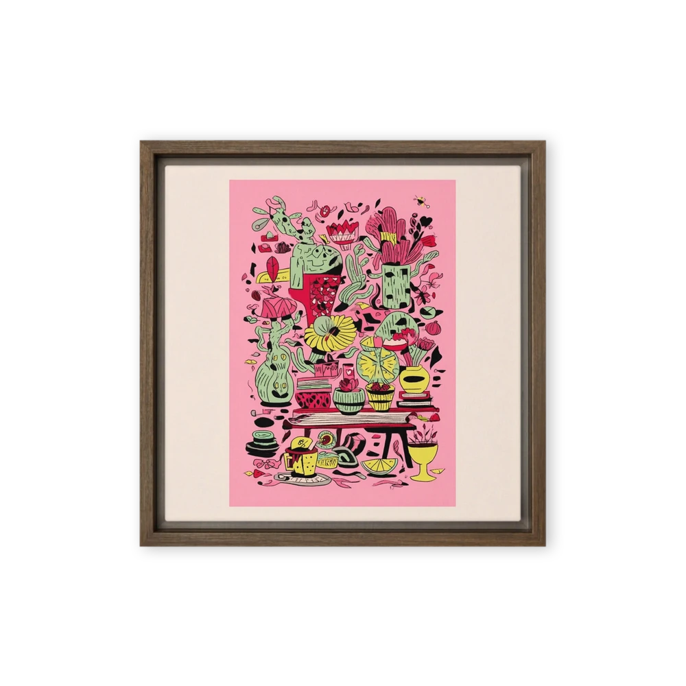 Whimsical Botanical Garden | Art Print
