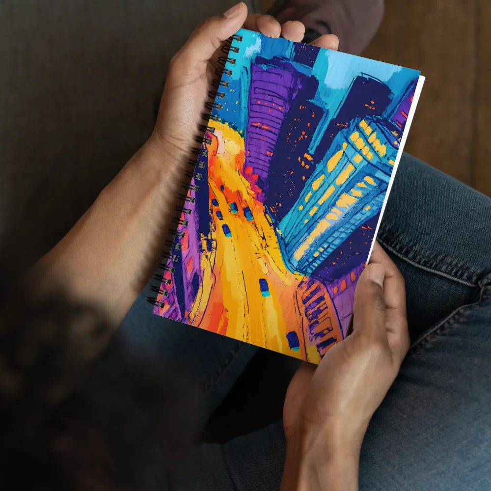 Urban Energy Flow 
 Spiral Notebook | 140 pages