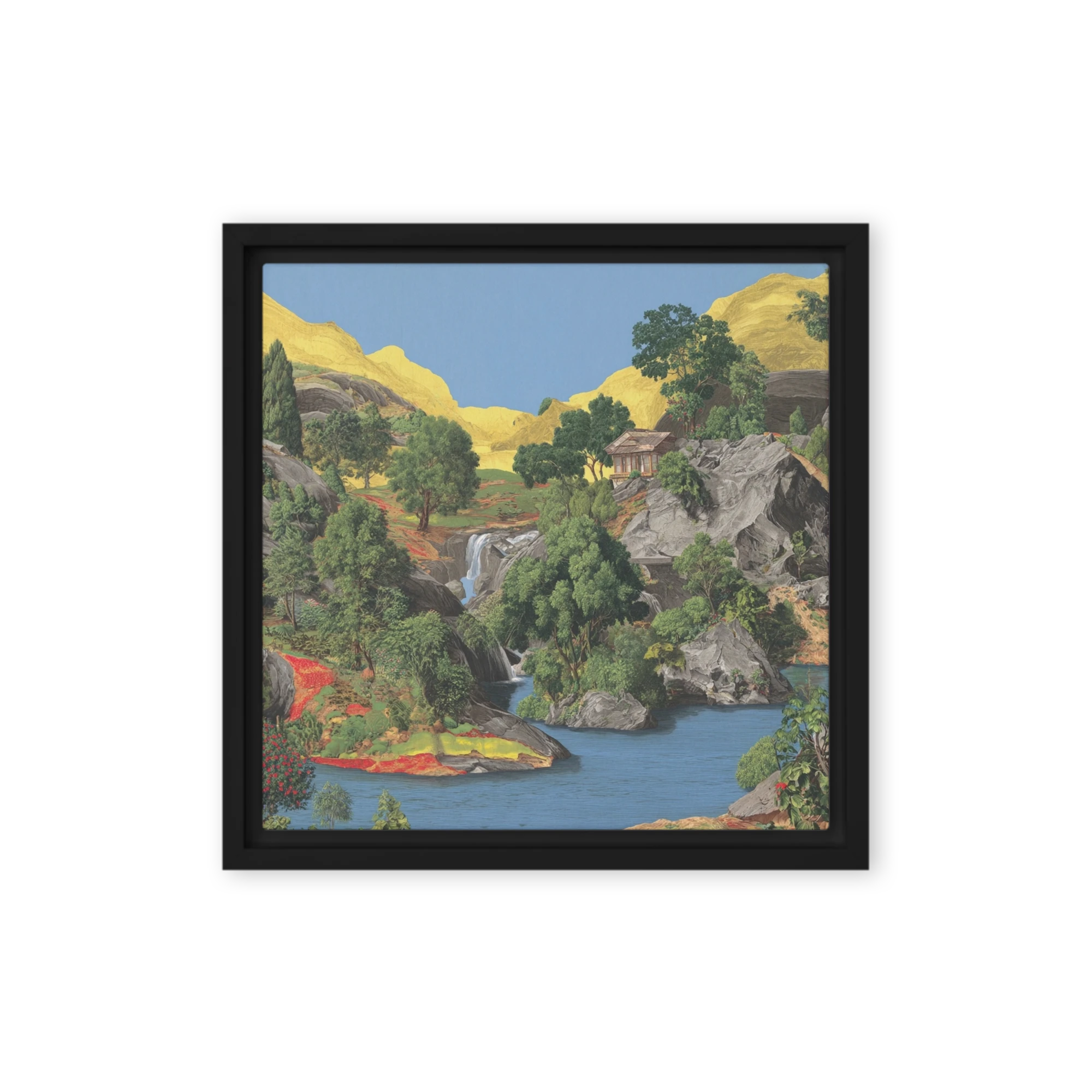 Valley of Golden Peaks | Art Print