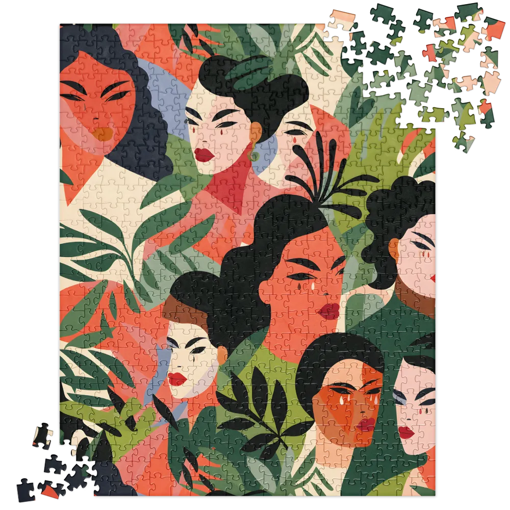 Harmony of Nature and Femininity