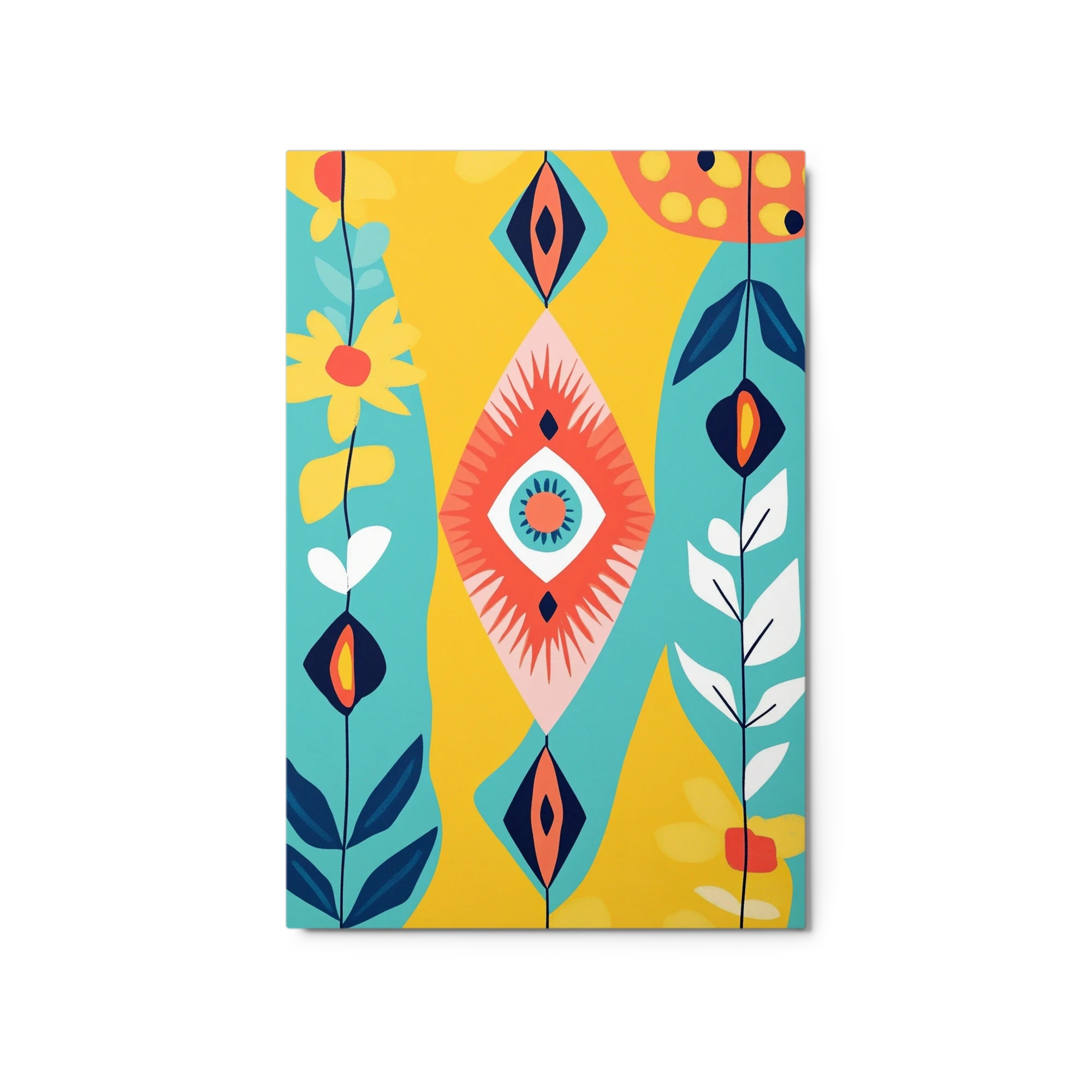 Modern Folk Art Floral Patterns