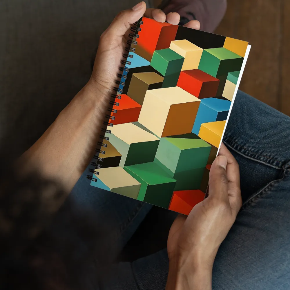 Illusion of Depth 
 Spiral Notebook | 140 pages