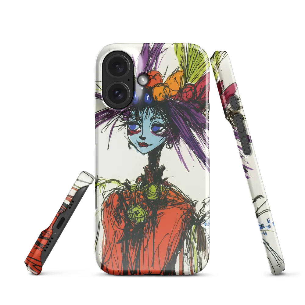 Whimsical Headdress Portrait 
 iPhone 16 Pro Max | Tough Case