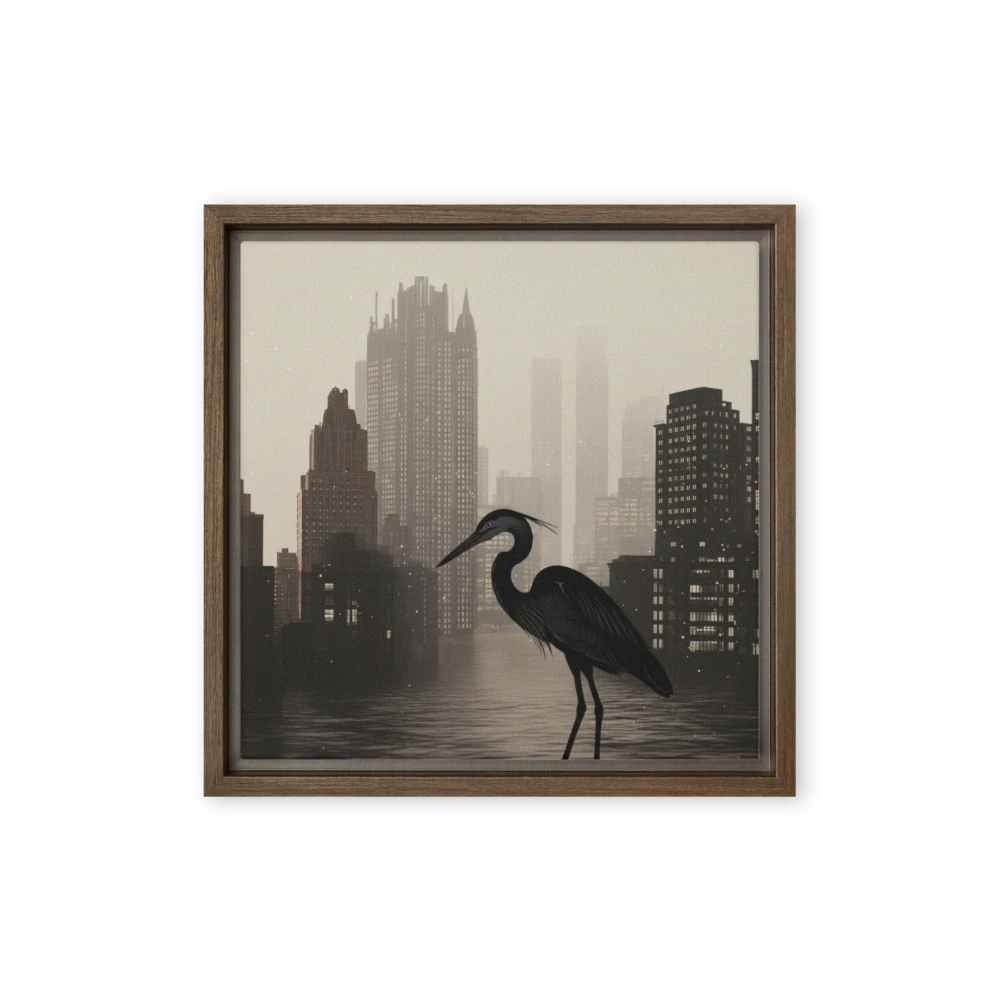 Urban Heron | Art Print