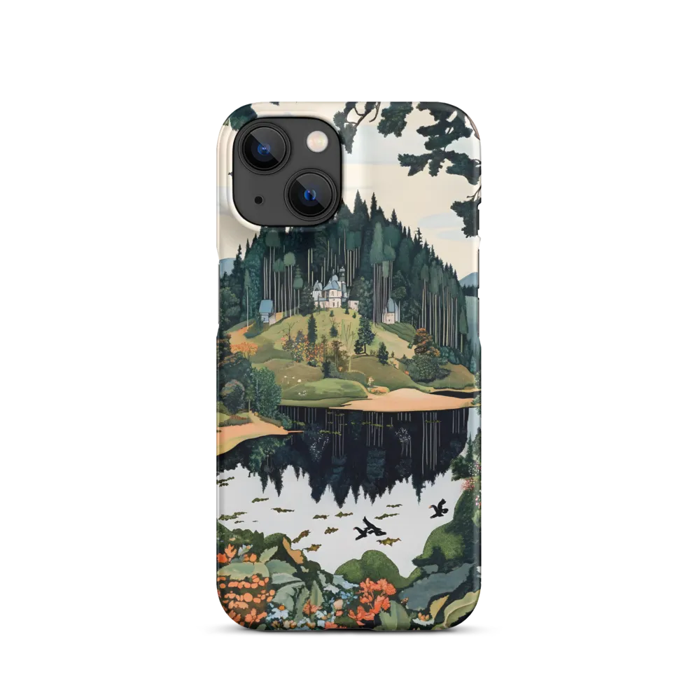 Serene Lake in Forest Landscape | Phone Case
