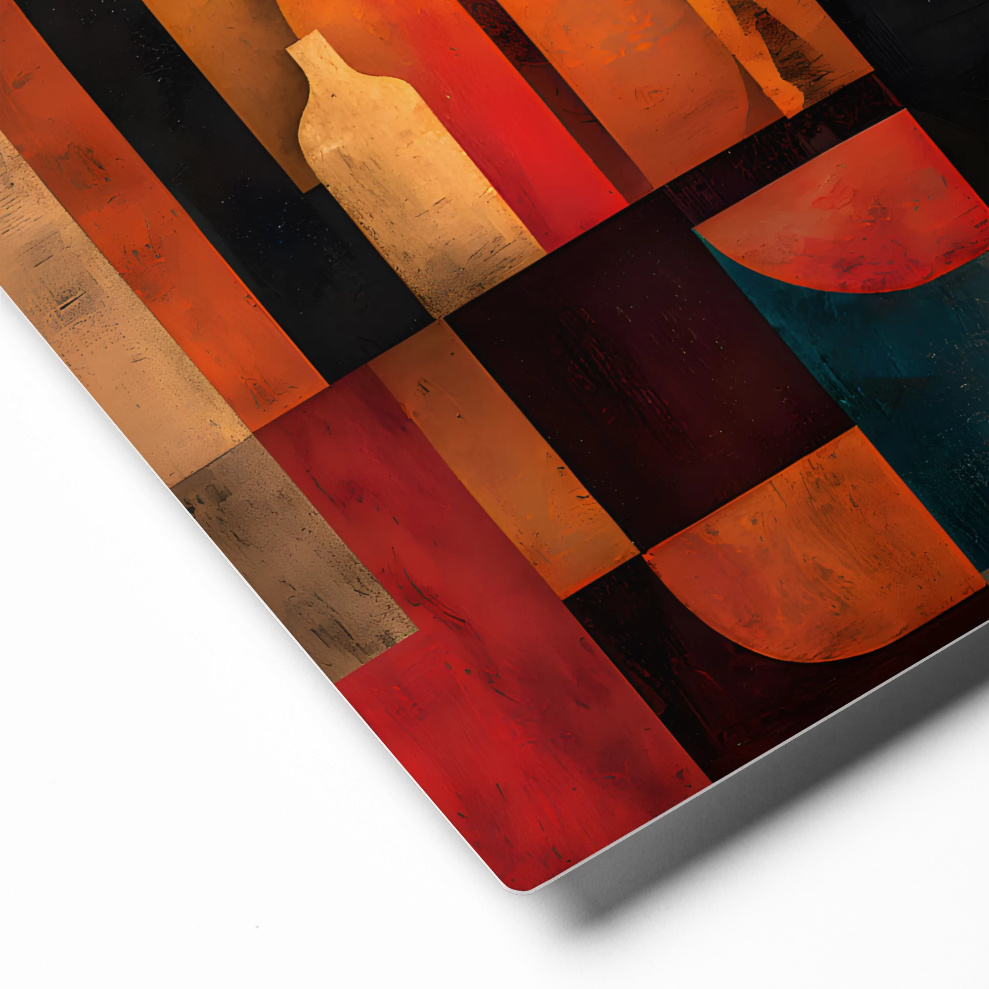 Cubist Evening Gathering | Art Print