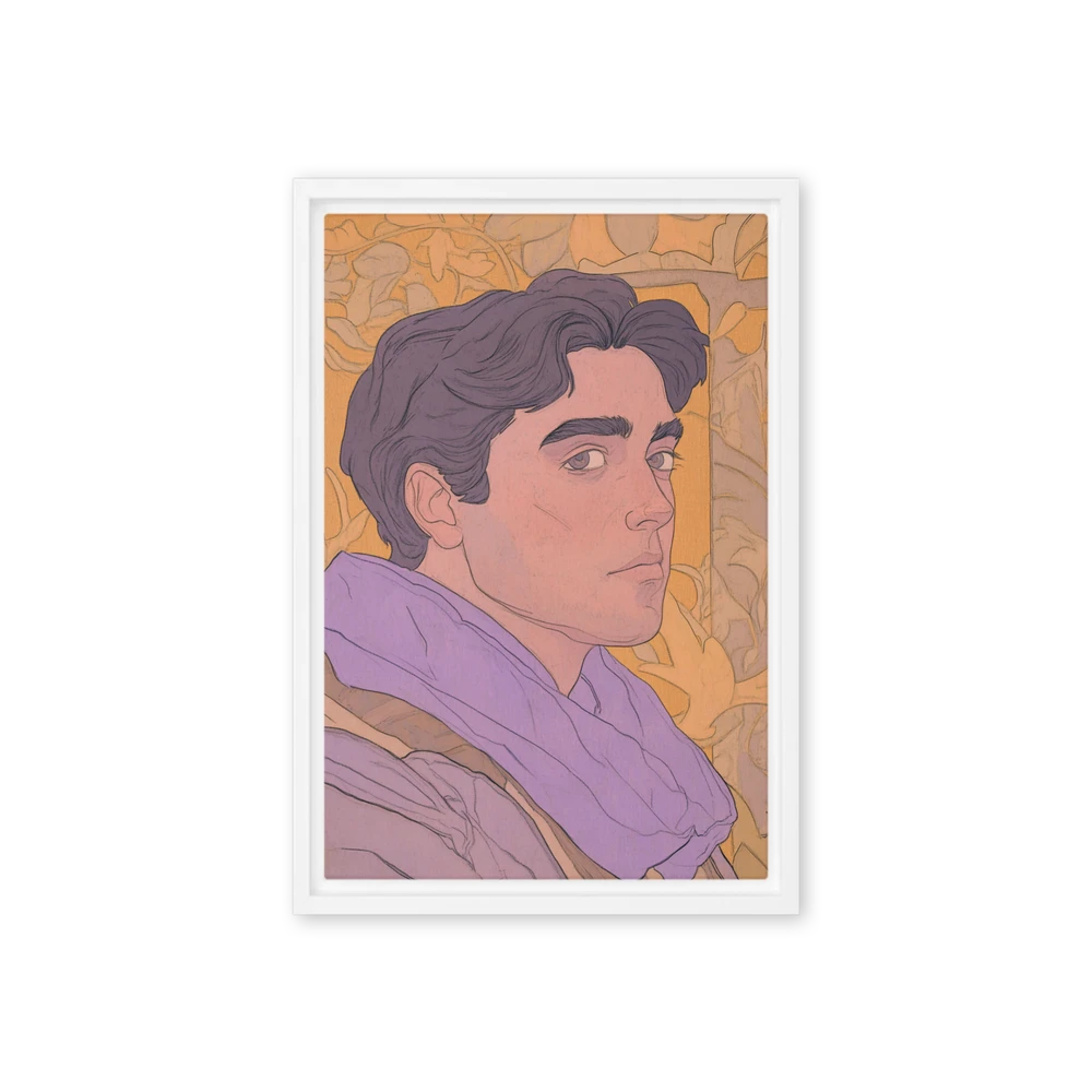 Art Nouveau Gaze | Art Print