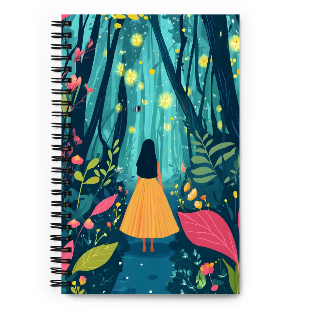 Path Through the Enchanted Forest 
 Spiral Notebook | 140 pages