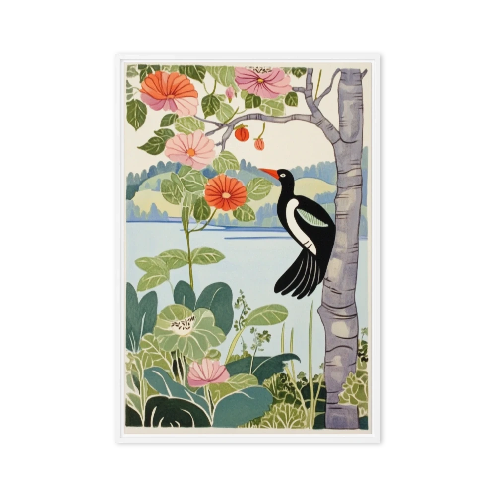 Lakeside Bird Garden | Art Print