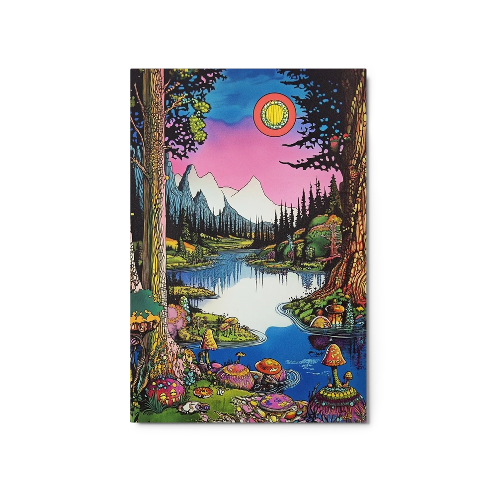 Mystic Mushroom Forest | Art Print