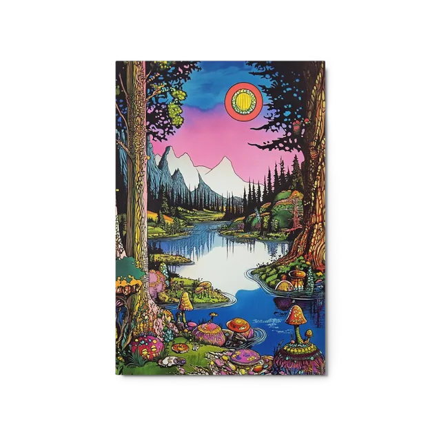Mystic Mushroom Forest | Art Print