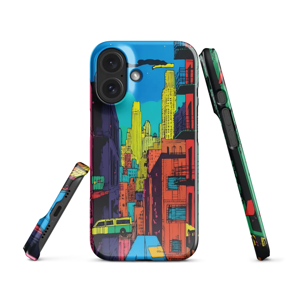 Urban Neon Skyline 
 Samsung Galaxy S25 | Snap Case